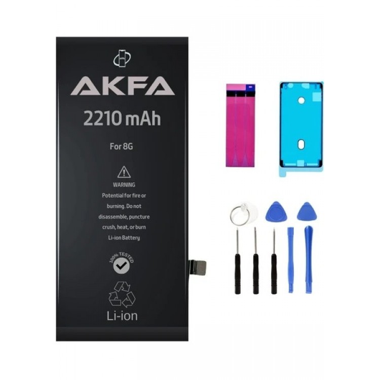 Apple iPhone 8 Telefon Batarya- 2210 Mah + Batarya Pil Tamir Seti