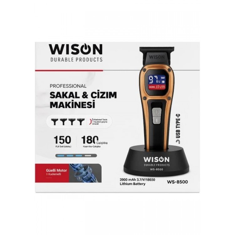  Wıson Ws-8500 Traş Makinesi